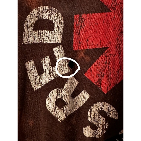 Red Hot Chili Peppers Rhinestone Fringe Tank Top. Size Small. NWT - Picture 12 of 12